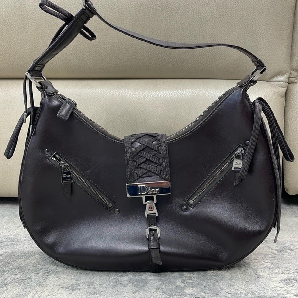 Dior Black Hobo Bag